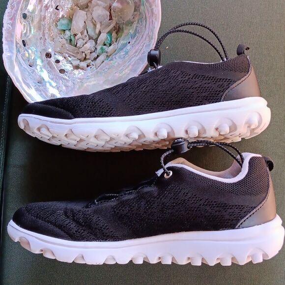 Propet Travelactiv Black Preferred Ortholite Sneakers - Picture 5 of 10